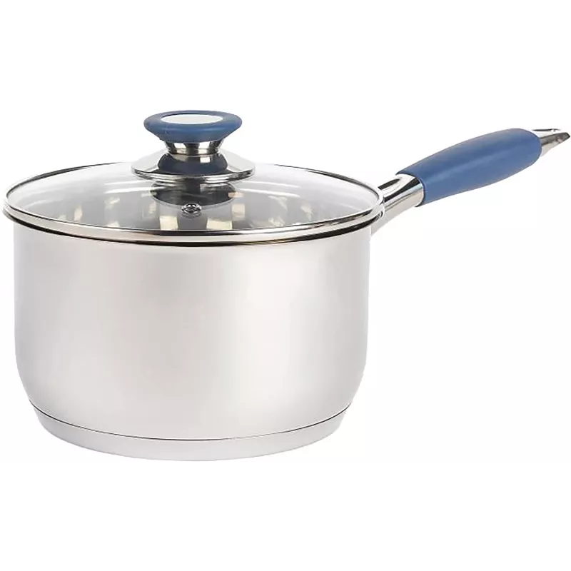Juego de ollas Russell Hobbs RH01179EU, 5 piezas, azul