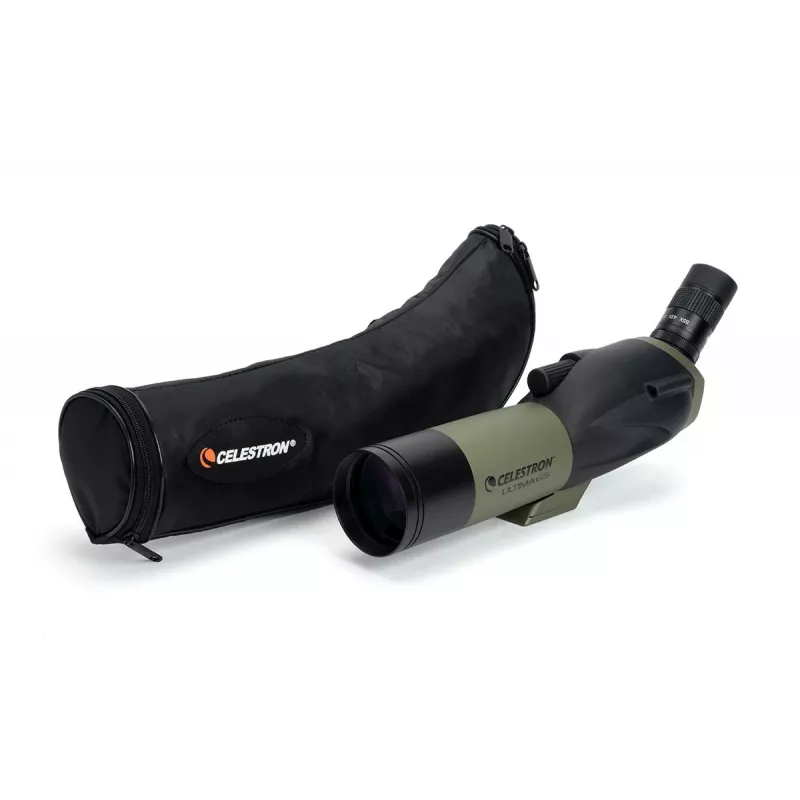Telescopio terrestre Celestron Ultima 65 55x BaK-4 negro, gris