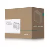 Caja de ordenador DeepCool CH160 PLUS WH Small Form Factor blanca, microATX, cristal templado, USB-C