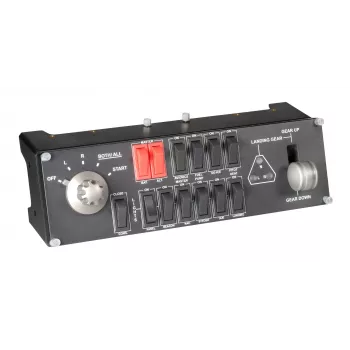 Panel de simulación de vuelo Logitech G G Saitek Pro Flight Switch Panel