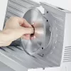 Cortadora de fiambres Severin AS 3917 eléctrica 150 W gris plástico