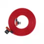 Sbox USB->Type-C 90 m/m 1,5m Type-C-90R rojo fresa