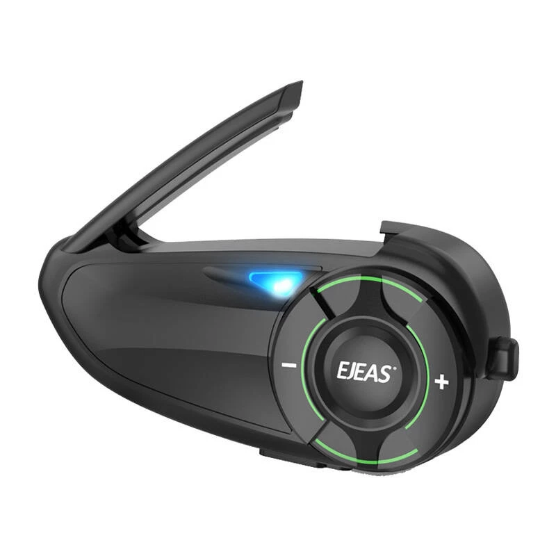 Intercomunicador para moto EJEAS Q8 comunicador Bluetooth para casco intercomunicador de larga distancia