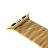 Correa de repuesto de malla metálica FIXED FIXMEST-434-GD para Apple Watch 42/44/45/46/49 mm, acabado dorado