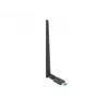 Lanberg NC-1200-WIE adaptador WiFi USB 3.0 AC1200 de doble banda, 1 antena externa + 1 interna, negro