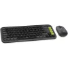 Logitech POP ICON COMBO Swiss, Grafito/Verde, Bluetooth, Swiss, 920-013275