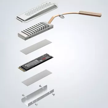 Unidad de estado sólido Graugear G-PS5HS01-COV plateado