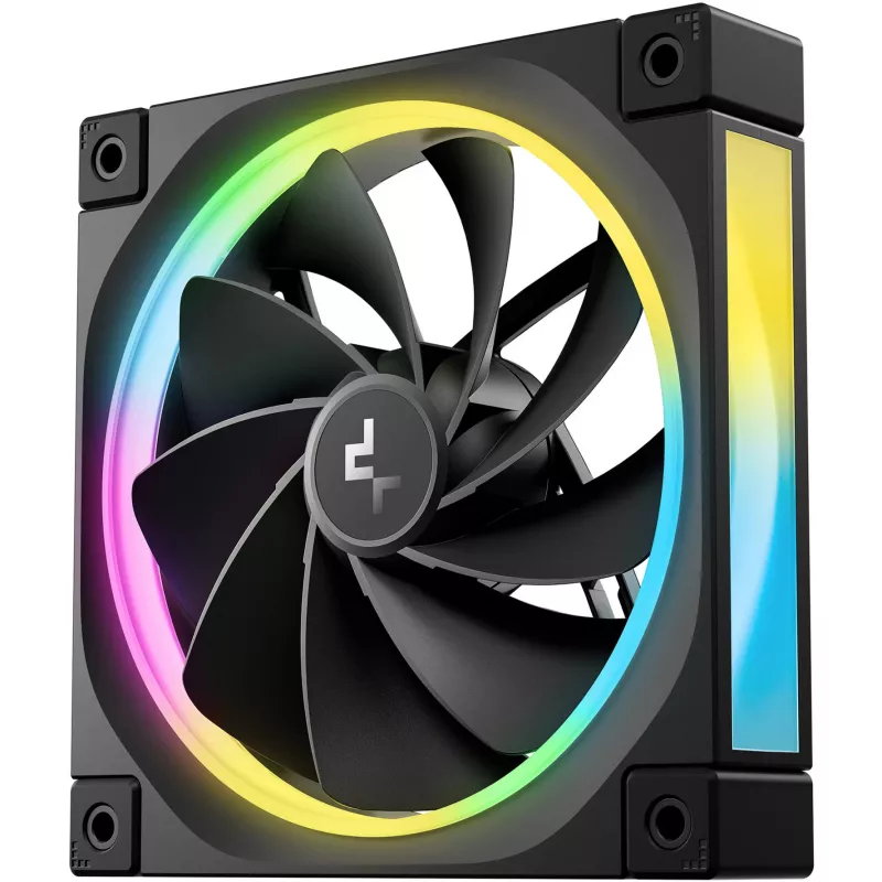 DeepCool FL12R R-FL12R-BKAPN1-G Reverse 120 mm ventilador de caja, 500-2150 RPM, 33,9 dB, negro