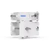 Ubiquiti UACC-Wave-AP-Micro-Mount soporte de montaje en poste para 4 Wave AP Micro, acero inoxidable, poste de 25–76 mm, blanco