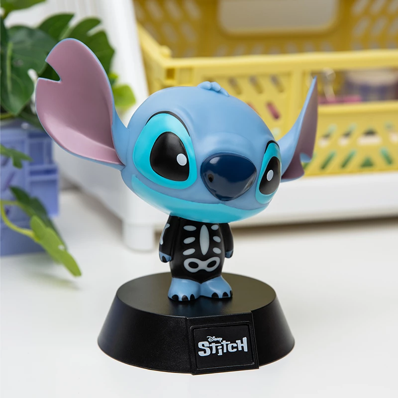 Lámpara de mesa Paladone Stitch Skeleton Icon Light — luz de noche de figura