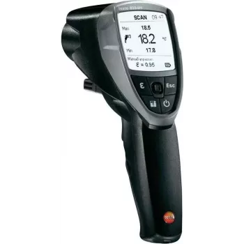 TESTO 835-H1 termómetro infrarrojo, termómetro IR, óptica 50:1, rango de medición -30 a +600 °C (0560 8353)