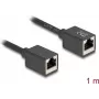 Cable de red DeLOCK 90325 RJ-45 Cat6a 1 m negro