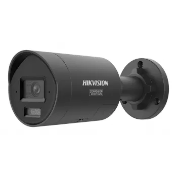 Cámara IP tipo bala Hikvision Pro Series ColorVu 8 MP Smart Hybrid Light Fixed Mini, CMOS de 1/1,8 inch, 108,8°x56,4°, montaje en pared, negro