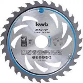 Discos de sierra circular de corte fino KWB 586954