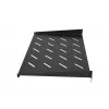 Bandeja Extralink SHELF 1U para armarios de pared de 19 pulgadas, 1U, 300 mm, negra, metal