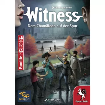 Deep Print Games: Witness - Tras la pista del camaleón, juego de rompecabezas