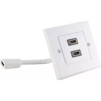 Toma de pared 2 x HDMI ShiverPeaks 79510-2