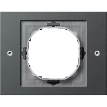 Placa de pared Gira TX_44 antracita, termoplástico, 110×86 mm, grosor 16,3 mm