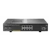 Hewlett Packard Enterprise HPE Aruba 2930F 8G PoE+ 2SFP+ - Switch - L3 - gestionado - 8 x 10/100/1000 (PoE+) + 2 x 1 Gigabit/10 Gigabit SFP+ (Uplink) - montaje en rack - PoE+ (125