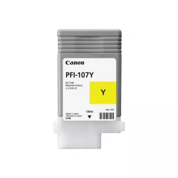 Cartucho de tinta Canon PFI-107Y 1 ud. original amarillo