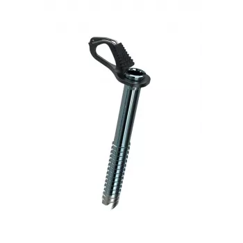 aero lite ice screw 19cm-Gris BLUE ICE