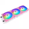Ventilador THERMALTAKE CT140 EX Reverse ARGB Sync 140 mm, 500–1800 RPM, rosa, 3 unidades