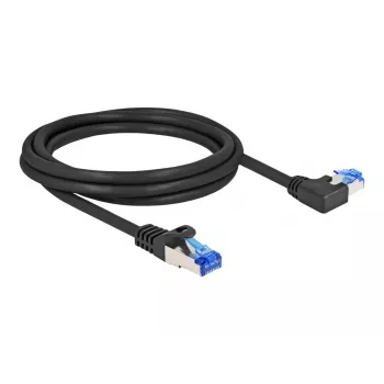 Cable de red DeLOCK RJ45 Cat.6A S/FTP 2 m negro