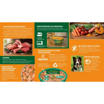 Pienso húmedo para perros ARQUIVET Fresh Home Gulasz Wieprzowy 280 g – cerdo, monoproteico, alimento completo