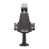 Soporte de mesa para iPad y tablet Manhattan, con cerradura, montaje en pared, protección antirrobo segura, tablets de 7,9 pulgadas a 10,5 pulgadas, giro 360°, inclinación +/- 70°, rotación 330°, negro, garantía de por vida
