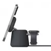 Cargador inalámbrico Belkin WIZ027VFH36 2 en 1 magnético Qi2 15W para iPhone y Apple Watch