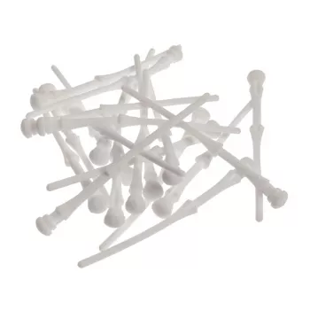 Fijaciones antivibración para ventilador de PC Akasa AK-MX003-WKT20, blancas, pack de 20