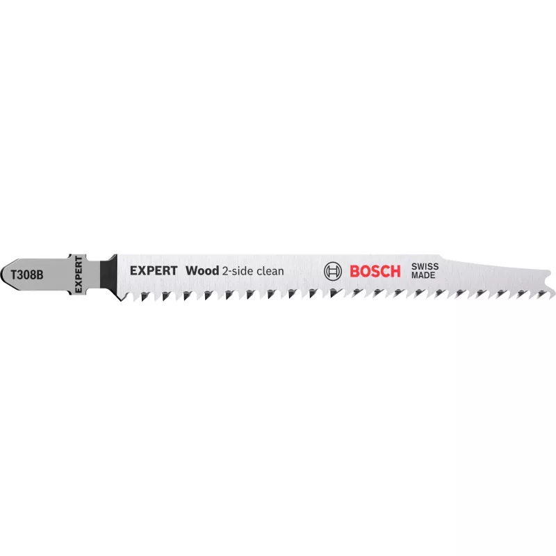 Bosch 2 608 900 551 Hoja de sierra de calar/caladora/sable hoja de sierra de calar madera acero al carbono (HCS) 5 uds.