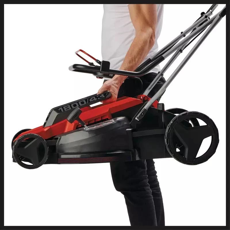 Cortacésped eléctrico EINHELL GC-EM 1800/43 – 1800 W, 43 cm de ancho de corte, con cable
