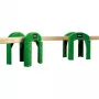 BRIO 33253 pies de apoyo verdes, 2 uds.
