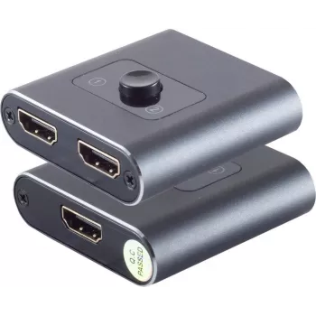 Switch HDMI ShiverPeaks 05-02010 2x1 bidireccional 4K2K