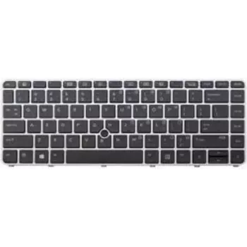 Teclado de repuesto para portátil HP, distribución alemana, para EliteBook 745 G3