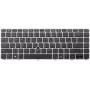 Teclado de repuesto para portátil HP, distribución alemana, para EliteBook 745 G3