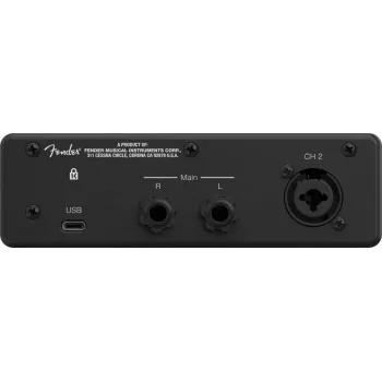 Fender Quantum LT 2 - interfaz de audio USB-C