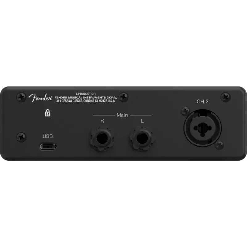 Fender Quantum LT 2 - interfaz de audio USB-C