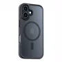 Funda protectora magnética Torras Guardian Series para iPhone 16 — Negra