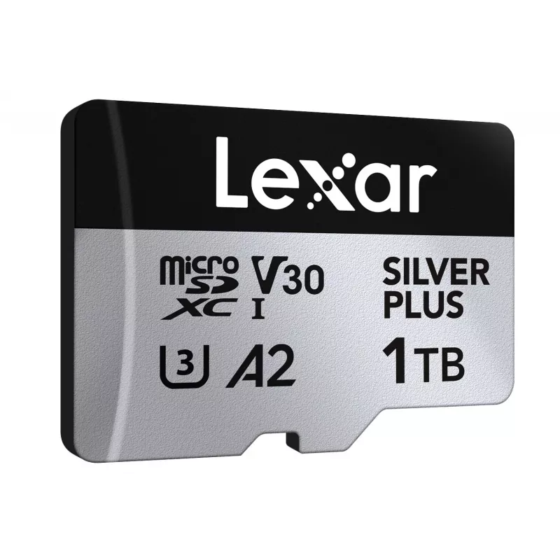 Memoria flash Lexar 1TB UHS-I MicroSDXC SILVER PLUS