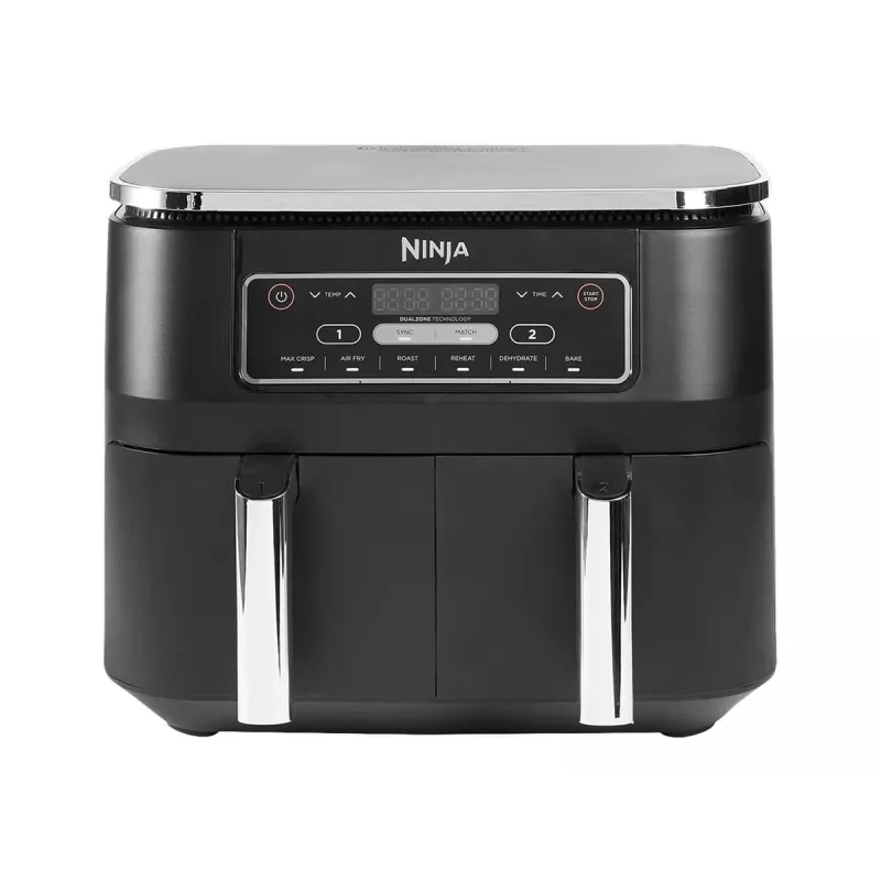 Ninja AF300 Double 7,6 L independiente 1690 W freidora de aire caliente negra