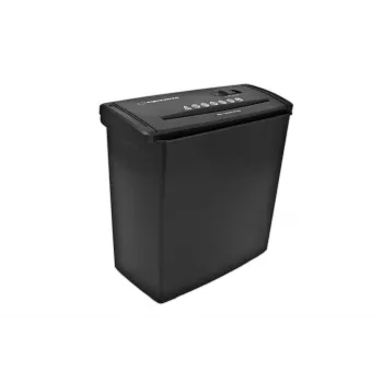 Destructora de documentos Esperanza EN101 corte en tiras 22 cm negra