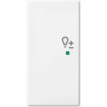 Busch-Jaeger 2CKA006220A0364 placa embellecedora para soporte y caja de sensor blanco (2CKA006220A0364)