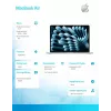 MacBook Air 13,6 pulgadas: M4 10/10, 16GB, 512GB, 35W – Azul cielo – MC6T4ZE/A/P1/D1