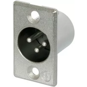 Neutrik NTR-NC3MP - -30 - 80 °C - Plata - UL 94 HB - IEC 61076-2-103 - IP 40 - IEC 68-2-20 (NC3MP)