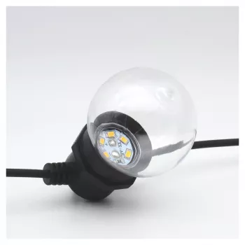 Guirnalda luminosa RealPower 463627 10 m 24 luces LED