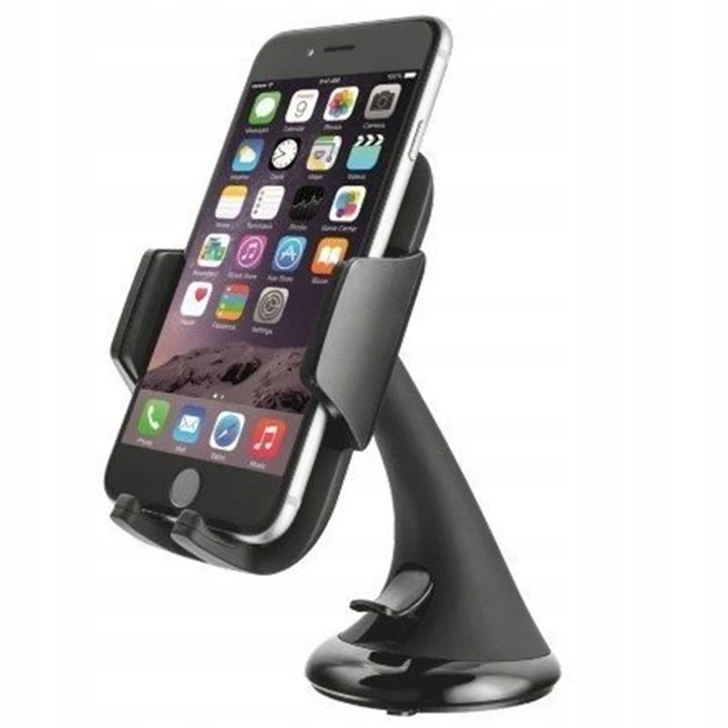 Soporte pasivo para coche para teléfonos móviles ESPERANZA EMH113 — negro, giro 360° para teléfonos móviles/smartphones