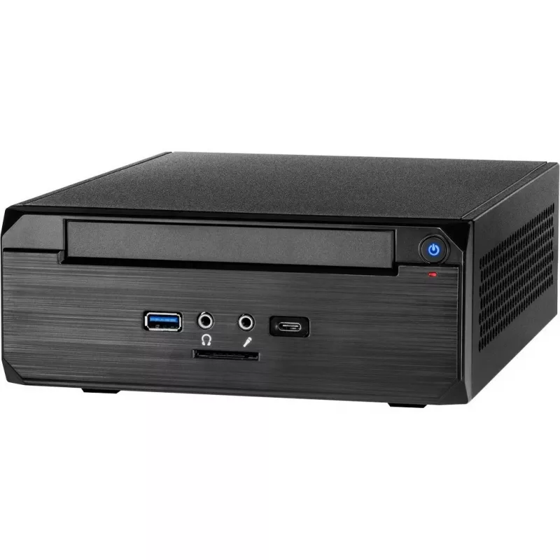 INTER-TECH ITX MW-02 Type C 3.0 incl. conector externo USB 3.0 Type C incl. bahía delgada para unidad DVD (88881246)
