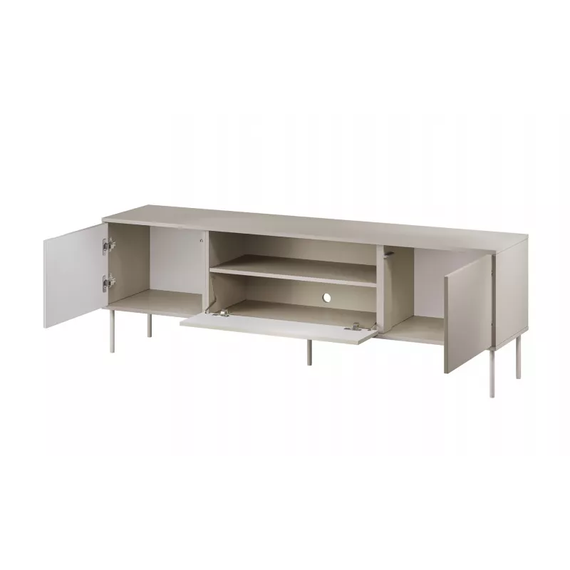 Mueble RTV Cama EF TRESSE 180x40x54.5 cashmere mate